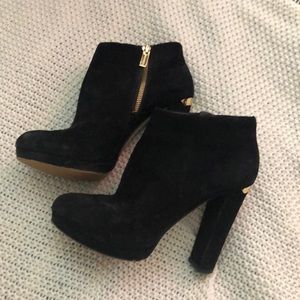 Black MK booties